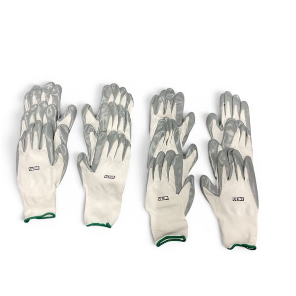 ULine Nitrile Gloves Size Medium X 5 Qty