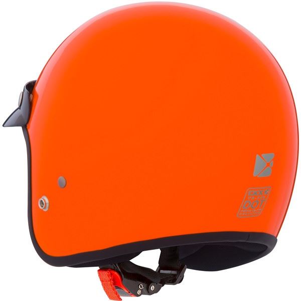 CKX VG-200 Solid Open Face Helmet in Orange Size XL, New