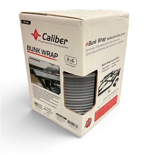 Bunk Wrap Caliber 16' Roll, Grey, New