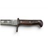 Image 5 : Modified Swiss 1899 Parade Bayonet Neuhausen With Chrome Sheath