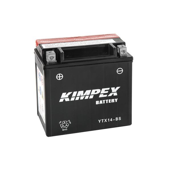 Kimpex Maintenance Free Battery YTX-14 BS, New