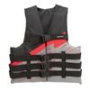 Image 1 : Airhead Bolt 4-Buckle Life Vest for Size S/M in Grey/ Black, 6 Pc
