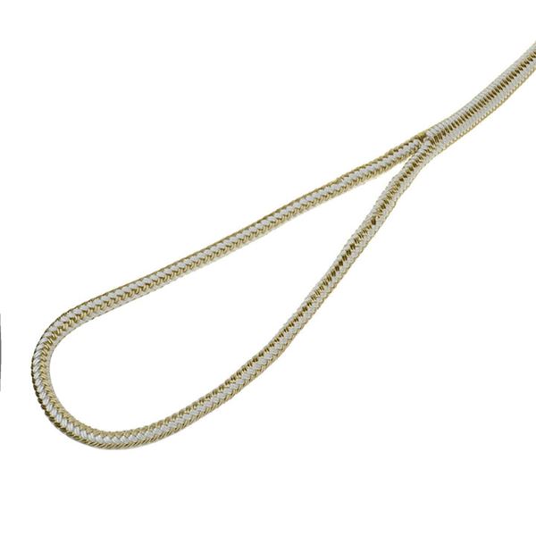 TH Marine Double Braid Nylon Dock Line, Gold, 1/2" X 25' New