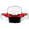 Image 1 : Kimpex Windshield Fixed 37" Width Clear/ Red, New