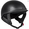 Image 1 : CKX Bullet Half Medium Helmet Solid Black, New