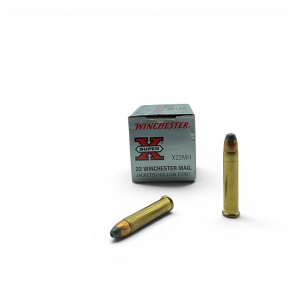 Winchester Super X 22 Win Mag 40 Grain JHP Ammunition, Approx 50 Rounds