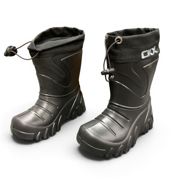 CKX Scoot Black EVA Child Size 5/6 Snowmobile Boots