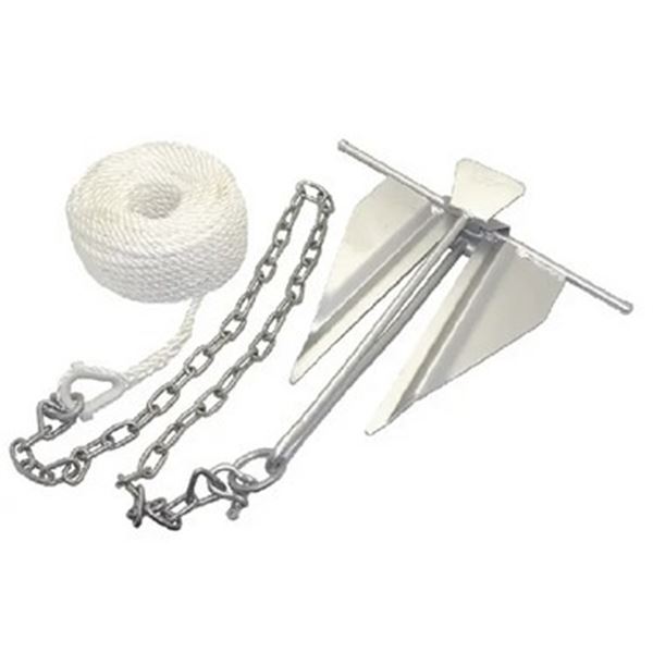 Shoreline Marine Slip Ring Anchor, #7 Anchor Kit, New