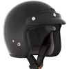 Image 1 : CKX VG200 Open Faced Large Solid Black Helmet, New
