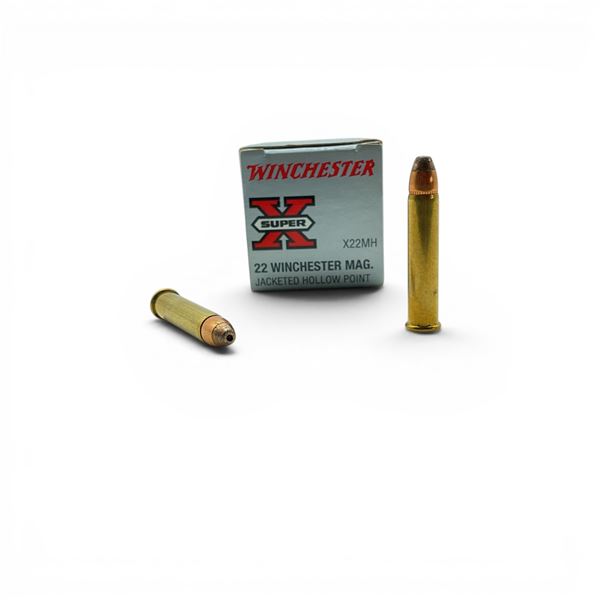 Winchester Super X 22 Win Mag 40 Grain JHP Ammunition, 50 Round