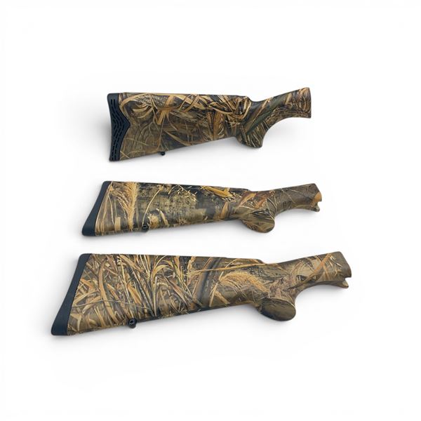 Camo Synthetic Rear Stock For Turkish Shotgun X 3, New