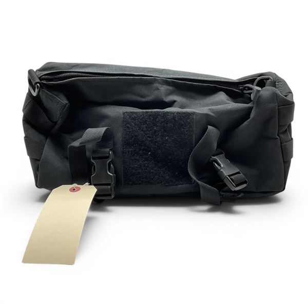 Molle Black 6" x 13" Utility Pouch