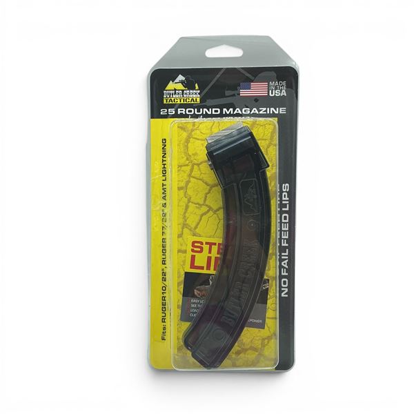 Butler Creek Tactical 22 LR Ruger 10/22 Ruger 77/22 and AMT Lighting Pinned To 10 Round Magazine