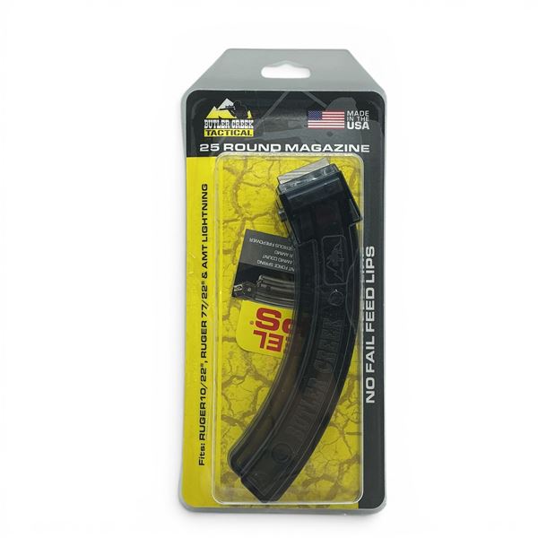 Butler Creek Tactical 22 LR Ruger 10/22 Ruger 77/22 and AMT Lighting Pinned To 10 Round Magazine
