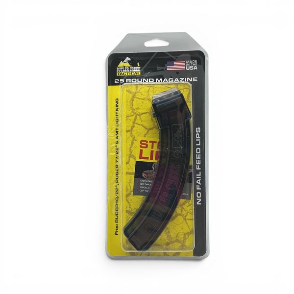 Butler Creek Tactical 22 LR Ruger 10/22 Ruger 77/22 and AMT Lighting Pinned To 10 Round Magazine