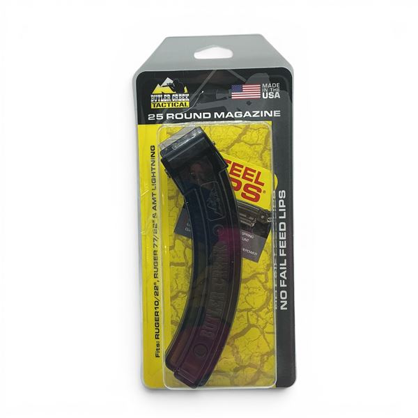 Butler Creek Tactical 22 LR Ruger 10/22 Ruger 77/22 and AMT Lighting Pinned To 10 Round Magazine