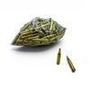 Image 1 : Loose Reloaded 223 Rem 55 Grain Ammunition, Approx 100 Rounds