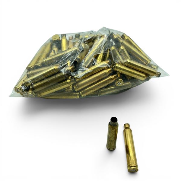 Once Fired 300 Win Mag Brass Cases, Approx 70 Qty