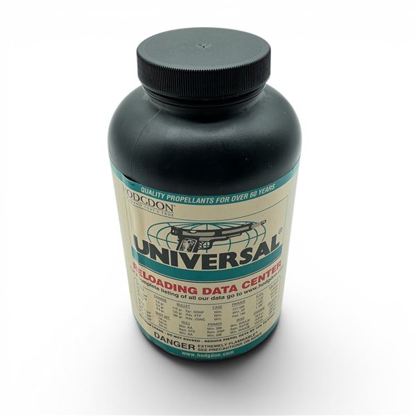 Hodgdon Universal Reloading Powder, Approx 7/8 Lb