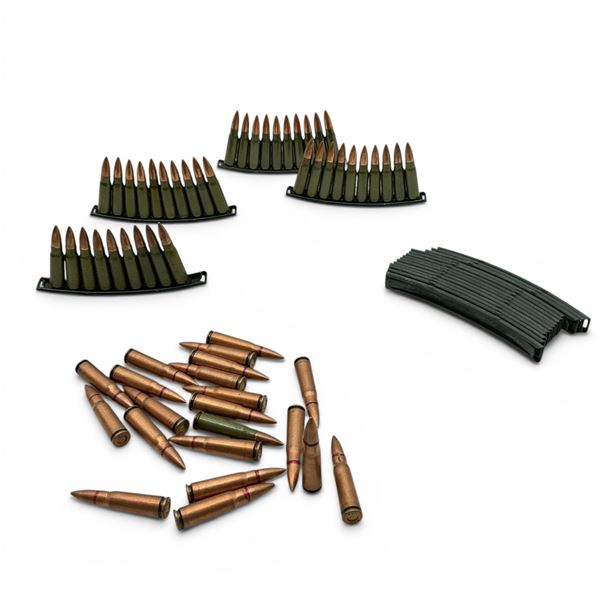 SKS Stripper Clips X 18 and 7.62 X 39 mm FMJ Ammunition, 60 Rounds