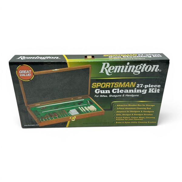 Remington Sportsman 27 Piece Gun Cleaning Kit