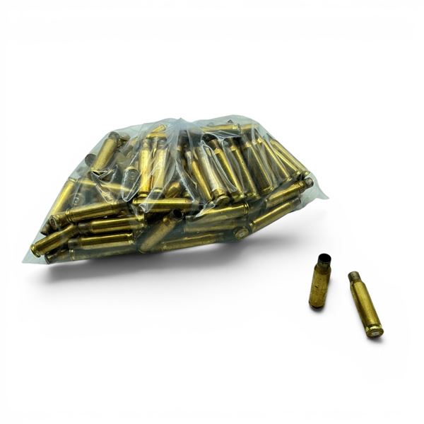 Once Fired Brass 308 Win Cases, Approx 100 Qty
