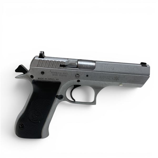 Jerico 941F Hard Chrome Semi Auto Pistol 9MM 4.5" Barrel, Restricted