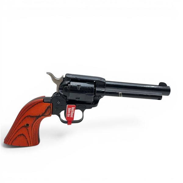 Heritage Rough Rider Single Action Revolver 22LR 4.75" Barrel Wood Grips Restricted, New