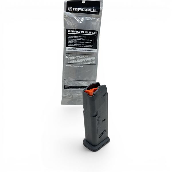 Magpul G17 9MM 10 Round Pistol Magazine, New