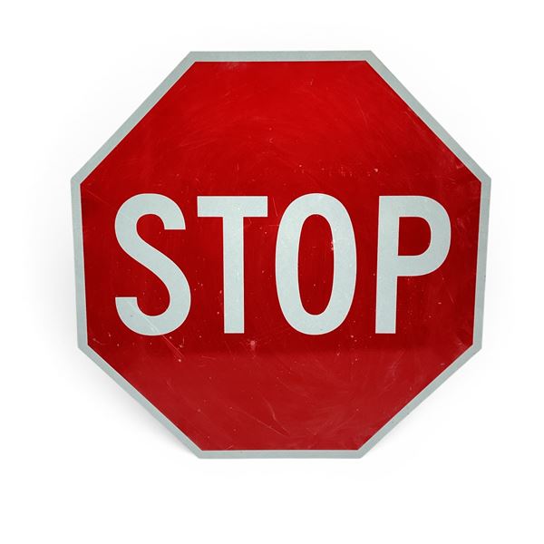 Metal 23" X 23" Stop Sign