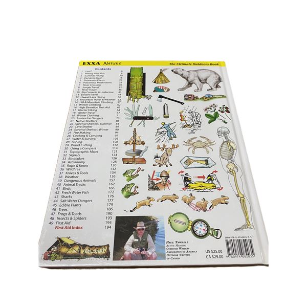 2x Camping and Wilderness Survival Book