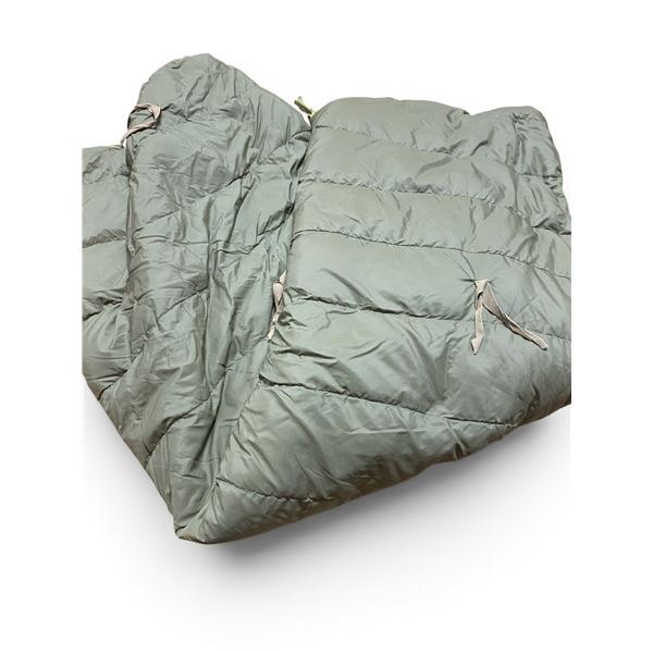 1x Sleeping Bag inner Olive Used Good Condition