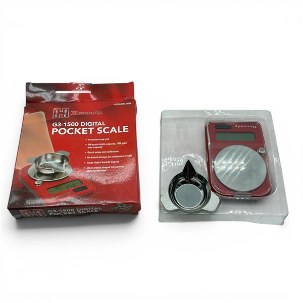 Hornady G3-1500 Digital Pocket Scale