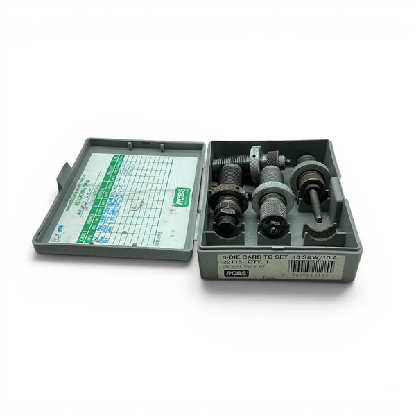 RCBS Reloading Die Pieces for 38 Spec, 44 Spec and Mag, 40 Cal/ 10 mm