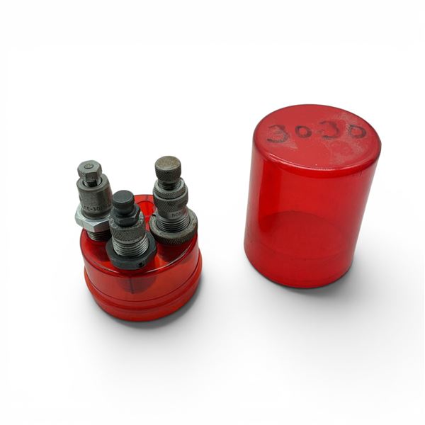 Lee, RCBS  and Bonanza Reloading Dies, Marked as 30-30, 40 S & W Taper, 9 mm Seat K