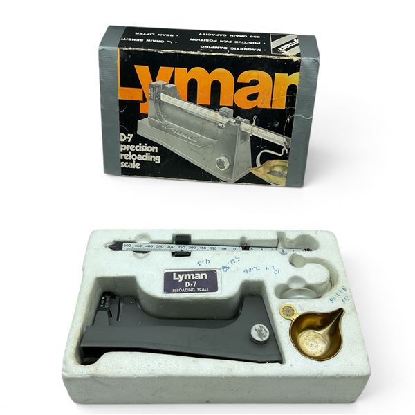 Lyman D-7 Precision Reloading Scale