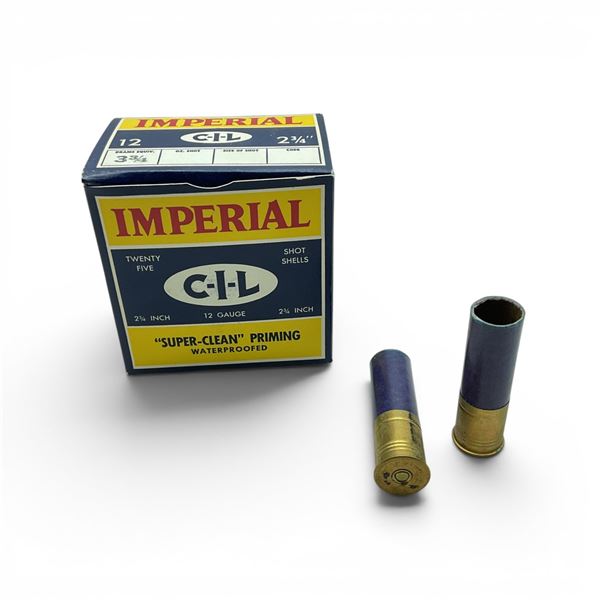 CIL Imperial 12 Ga 2 3/4" Empty Shells, 25 Qty