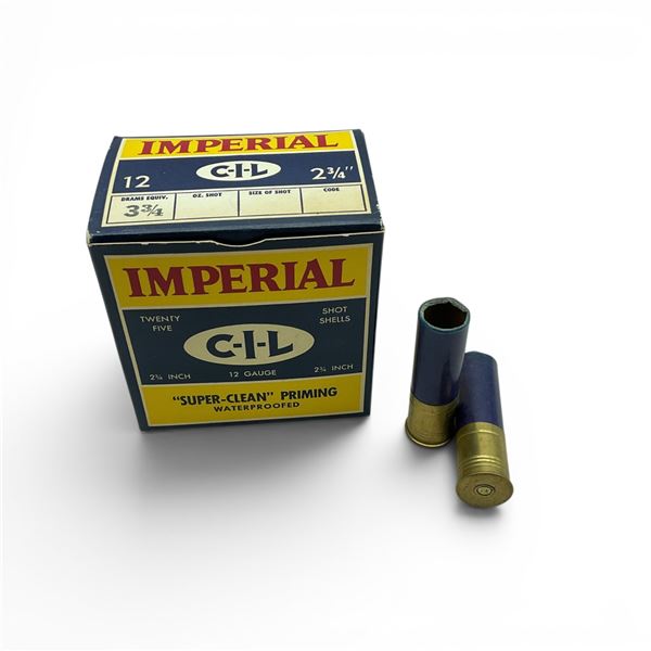 Imperial CIL 12 Ga 2 3/4" Primed Shells, 23 Qty