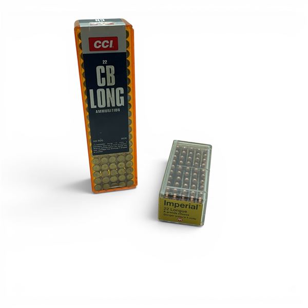 Imperial and CCI 22 Long Ammunition, 150 Rounds