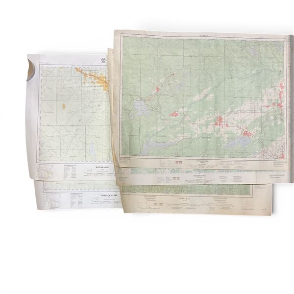 Assortment of Maps, Predominantly South Eastern Ontario, but Others