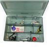 Image 2 : Fishing Lot Including Tackle, Gloves, Fillet Knives, Hooks