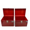 Image 2 : MasterCraft Metal Tool Holder, No Trays, Red X 2 Qty