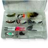 Image 2 : Shimano Tackle Bag With 4 Trays Full of Lures, Hooks, Spoons, Etc