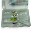 Image 3 : Shimano Tackle Bag With 4 Trays Full of Lures, Hooks, Spoons, Etc