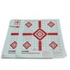 Image 2 : Champion Traps and Targets Precision Sight-In Paper Diamond Bullseye Targets and Some 3/8" Staples