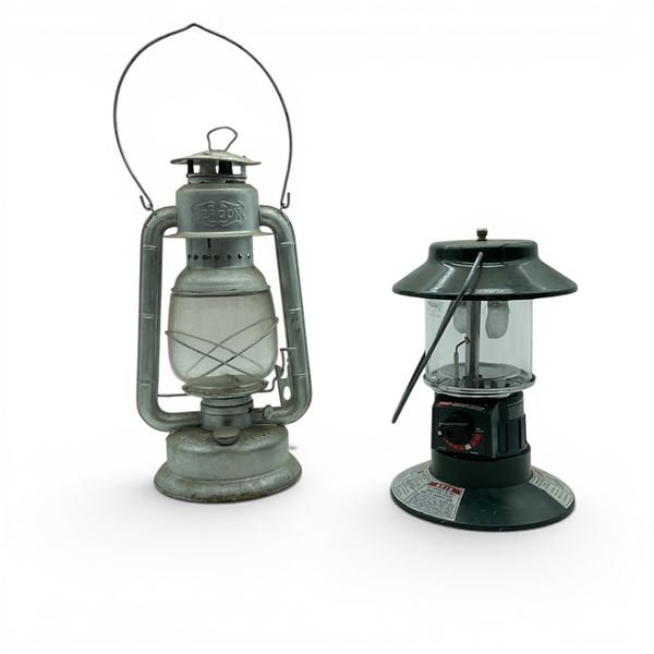Beacon and Propane Coleman Lanterns