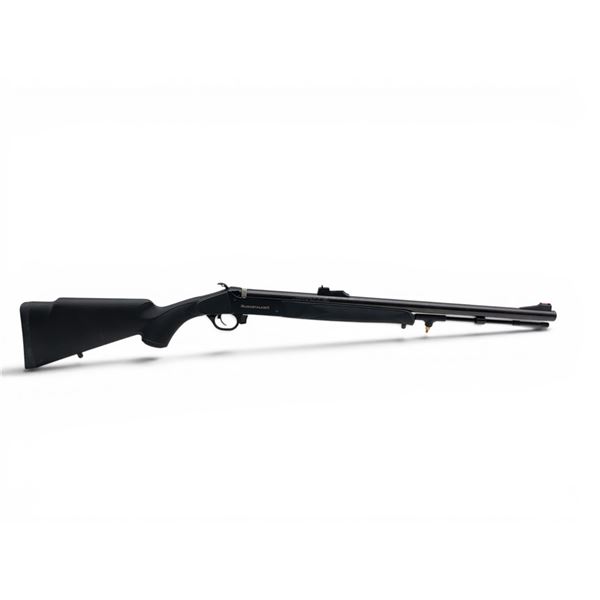 Traditions Buckstalker .50 Caliber Inline Single Shot Black Powder Rifle 24" Barrel Black Synthetic