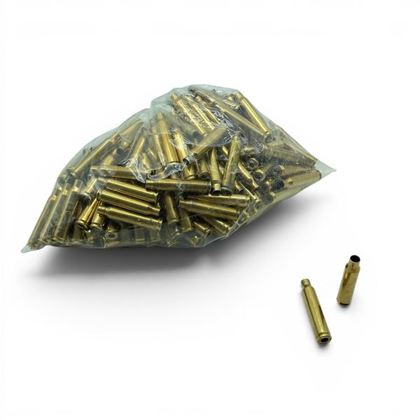 Once Fired, Cleaned and De-Primed 223 Rem Brass Cases, Approx 2 Lb
