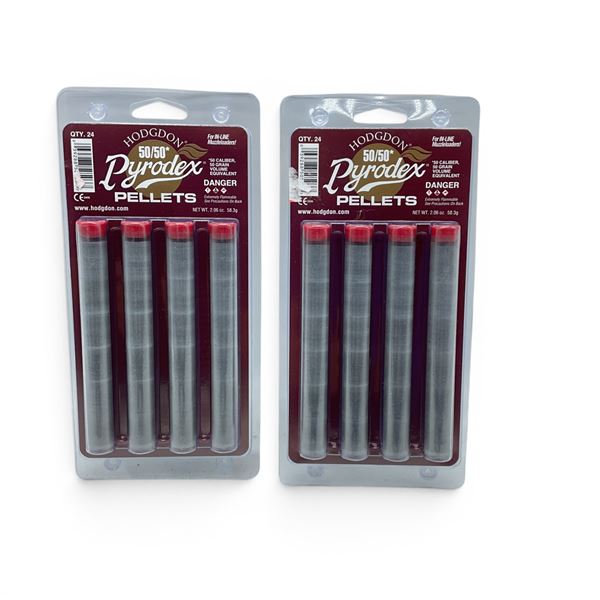 Hodgdon 50/50 Pyrodex 50 Cal 50 Grain Pellets, 48 Qty