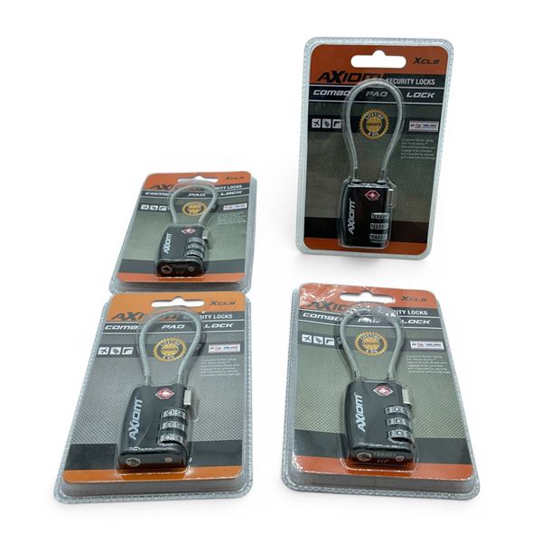 Axiom Combo Pad Lock X 4, New